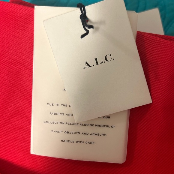 NWT ALC Foster red pants 2 - Picture 9 of 9